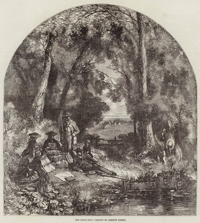 La Orilla del Río de Myles Birket Foster
